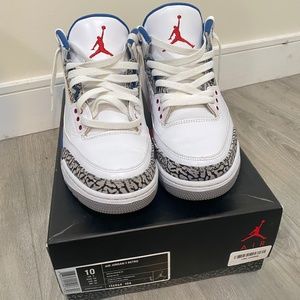 Air Jordan 3 True Blue 2011 Size 10
